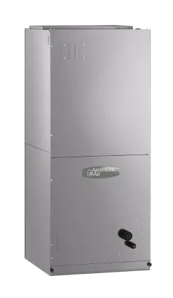 7AH2AE Air Handler features a constant-torque blower motor and two-piece cabinet design